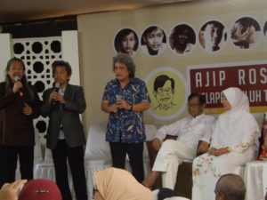  Bimbo Kang Sam, Kang Acil, Kang Jaka hadir di 80 Tahun Ajip Rosidi/SN/AGP